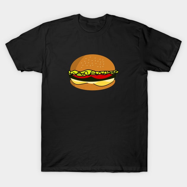 delicious burgers T-Shirt by dagimal